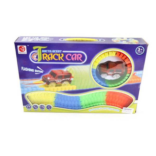 Детский гоночный трек 7202 Track car с тоннелем (аналог Magic Tracks)