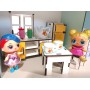Домик для кукол LOL 2401 Пляжный домик мини с мебелью и текстилем