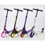 Двухколесный самокат алюминиевый Best Scooter F 21689 колеса полиуретановые