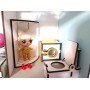 Домик для кукол LOL 2402 Пляжный двухэтажный домик с мебелью и текстилем