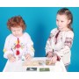 Набор фигурок-вкладышей HEGA 126 гуси, дерево, 3 шт