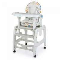 Стульчик Bambi, M 1563 Animal Gray