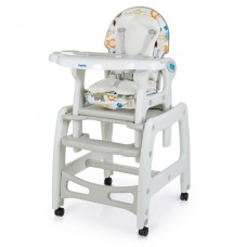 Стульчик Bambi, M 1563 Animal Gray