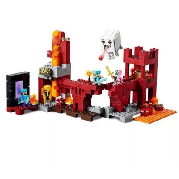 Конструктор Bela Minecraft Подземная крепость 10393, 571 дет.