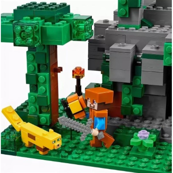 Конструктор Bela Minecraft Храм в джунглях 10623, 604 дет.