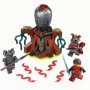 Конструктор Bela Ninja Атака Алой армии 10578, 101 дет.