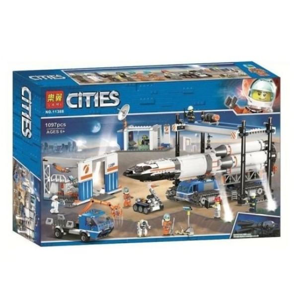 Конструктор LARI City Космічна станція 11388, 1 097 дет.