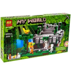 Конструктор Bela Minecraft Храм в джунглях 10623, 604 дет.