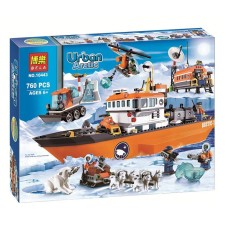 Конструктор Bela Urban Arctic "Арктический ледокол" 10443 (12) 760 дет.