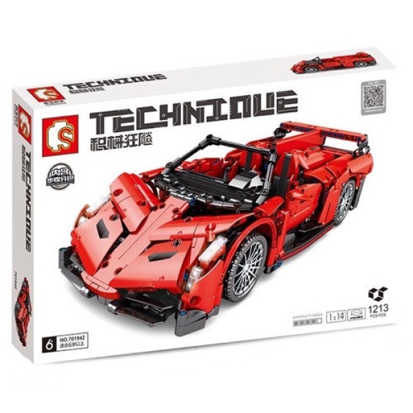 Конструктор Sembo Block Lamborghini Poison 1:14 701942, 1213 дет.