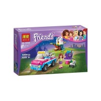 Конструктор Bela Friends Звездное небо Оливии 10555, 189 дет.