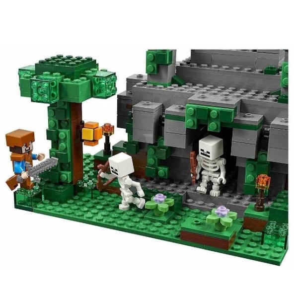 Конструктор Bela Minecraft Храм в джунглях 10623, 604 дет.