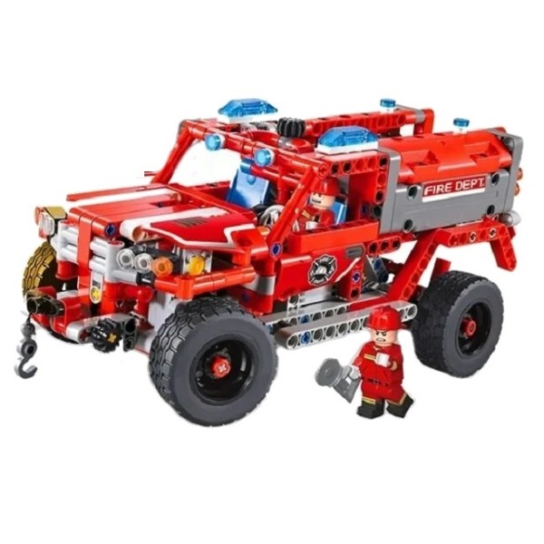 Конструктор Decool Technic Аварийно-спасательная машина 3375, 513 дет.