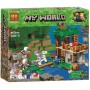 Конструктор Bela Minecraft Нападение армии скелетов 10989, 463 дет.