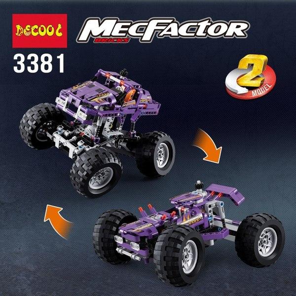 Конструктор Decool Technic MecFactor 3381, 329 дет.