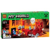 Конструктор Bela Minecraft Підземна фортеця 10393, 571 дет.