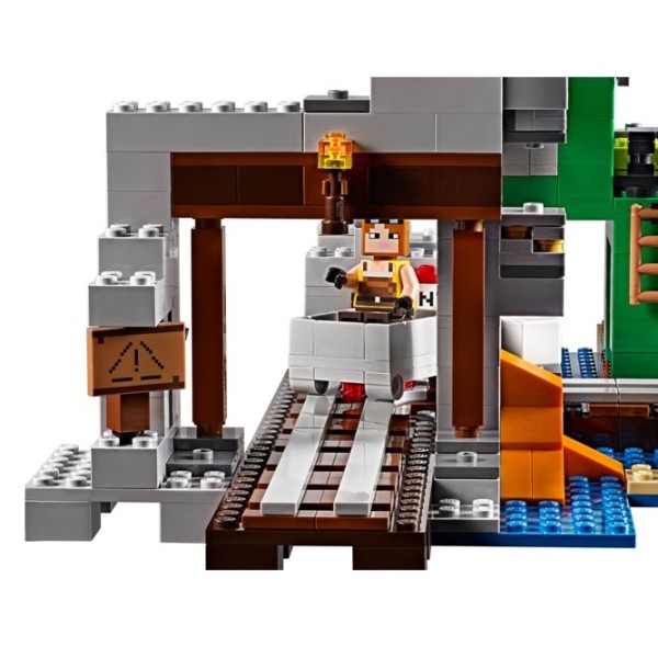 Конструктор LARI Minecraft Шахта крипера 11363, 852 дет.