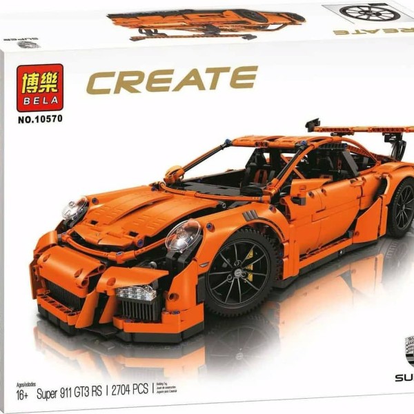 Конструктор Create Bela Porsche 911 GT3 RS 10570, 2704 дет.