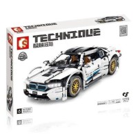 Конструктор Sembo Block BMW i8 1:14 701940, 1270 дет.