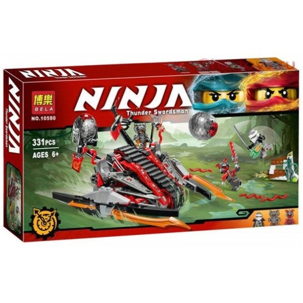 Конструктор Bela Ninja Алый захватчик 10580, 331 дет.