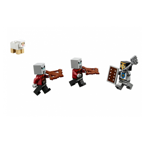 Конструктор LARI Minecraft Аванпост розбійників 11476, 321 дет.