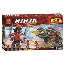 Конструктор Bela Ninja Земляной бур Коула 11163, 610 дет.