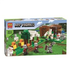 Конструктор LARI Minecraft Аванпост розбійників 11476, 321 дет.